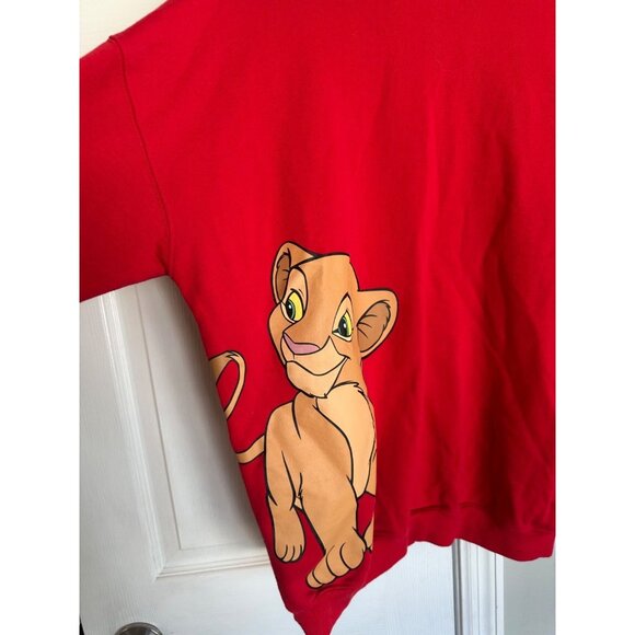 Walt Disney World Sweatshirt The Lion King Simba & Nala Adult Size M - Picture 4 of 7